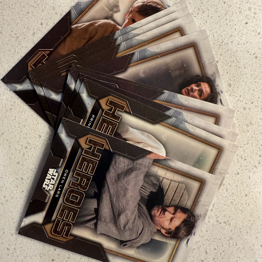 Topps Star Wars Obi-Wan Kinobi Heroes Collectible Card Set